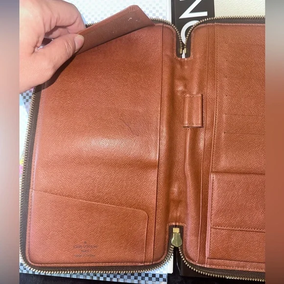 🔷LAST CALL🔷 Louis Vuitton XL Travel Organizer Zippy Wallet De Voyage - Picture 9 of 16
